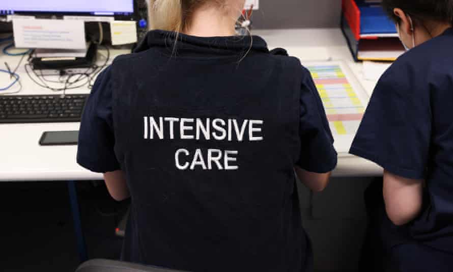 Intensive care nurses at a Sydney hospital.