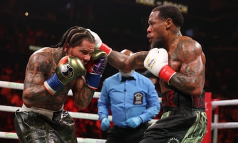 Gervonta Davis barely keeps title after disputed draw with Lamont Roach Jr | Boxing | The Guardian