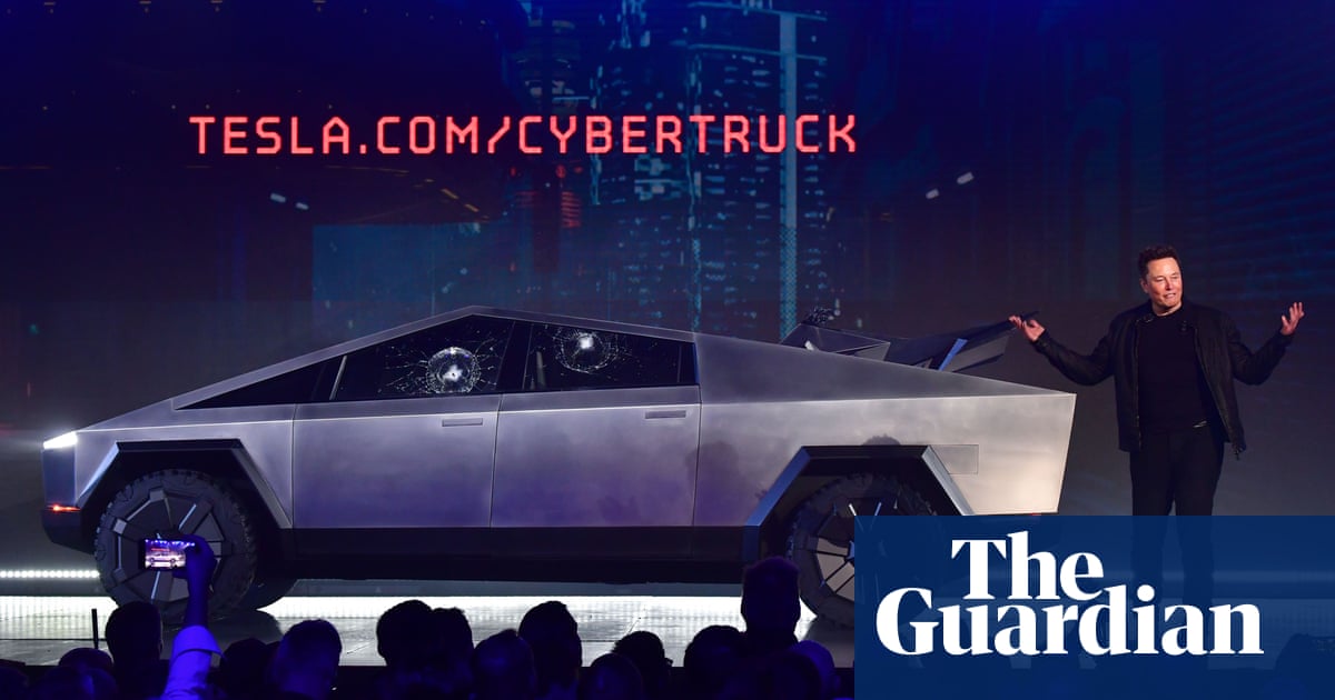 Cybertruck Tesla Unveils New Pickup Truck But Windows Break