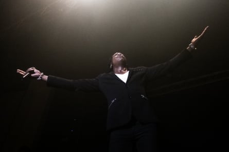 Michael Tait during the Newsboys concert at CEIZS Italia church in Rome, Italy, on 15 June 2018.