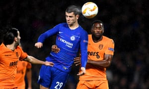 Alvaro Morata scored Chelsea's fourth goal.