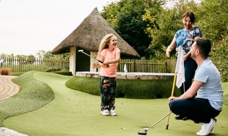 mini golf at Celtic Manor