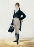 A portrait of George ‘Beau’ Brummell from 1805.