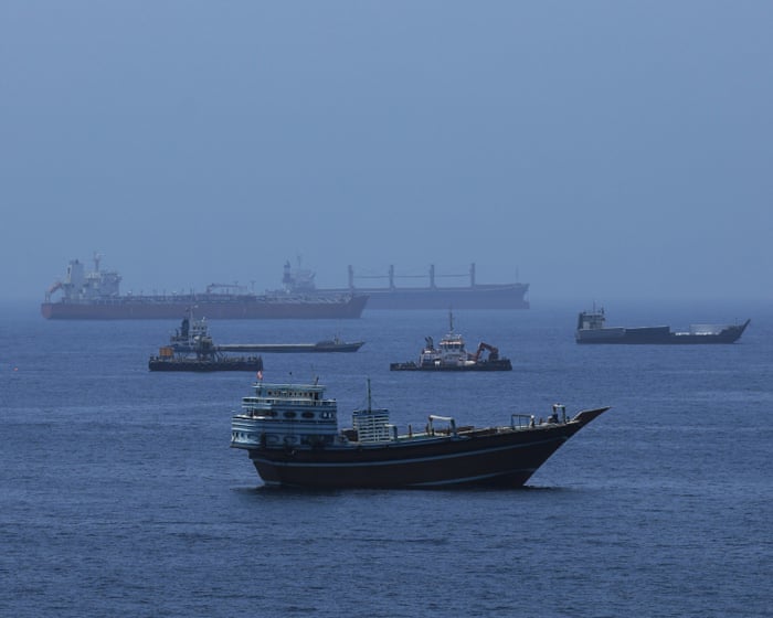 Middle East crisis live: US launches fresh strikes on Iran after vessels hit in strait of Hormuz