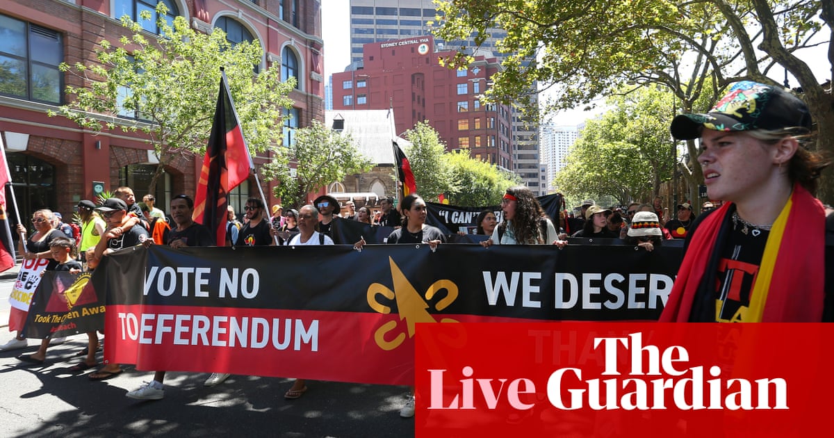 Australia news live: Invasion Day rallies intensify voice debate; Adani hits back at ‘bogus’ report