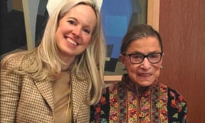 Ruth Bader Ginsburg with Lisa Beattie Frelinghuysen.