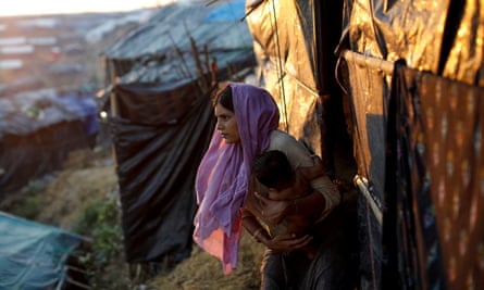 The refugee camp near Cox’s Bazar, Bangladesh. The campaign has been described as ‘a cynical ploy to forcibly transfer large numbers of people without possibility of return.’