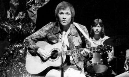 ‘It is magical to sing’ … David Gates in 1973.