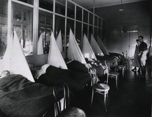 US Army Camp Hospital at Aix-les-Bains, France.