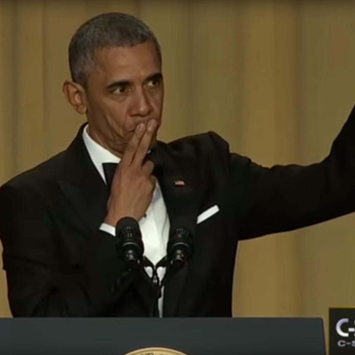 Obama Out A Brief History Of Mic Drops Us News The Guardian