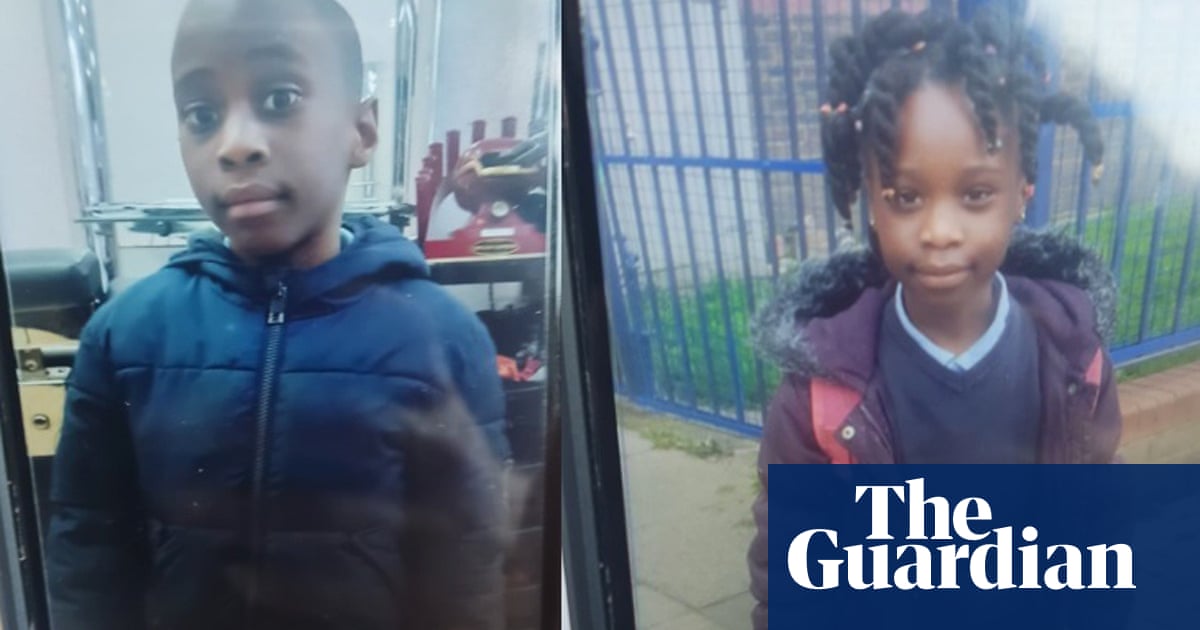 Six-year-old twins go missing from their garden in south London