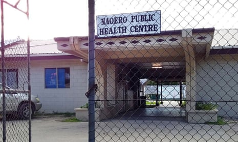 A health centre at Nauru