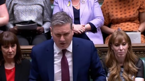 Starmer says Johnson 'choosing to let people struggle' with cost of living – video 