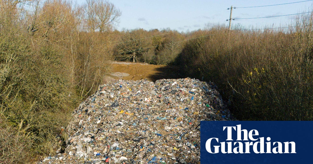Man arrested over illegal waste ‘mountain’ by river in Oxfordshire