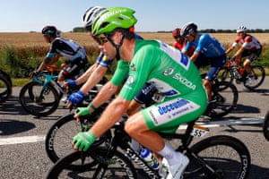 Mark Cavendish on the 108.4km stage from Chatou to Paris Champs-Élysées.