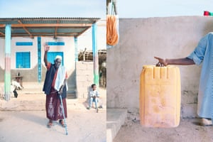 Hassan, 80, has lived through many droughts but the recent prolonged lack of rainfall is the worst he has experienced. Once a pastoralist with a large herd, Hassan now has no animals left.