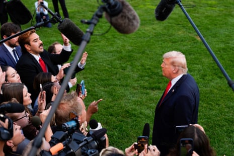 How Maga cheerleaders have infiltrated the White House press corps | Trump administration | The Guardian