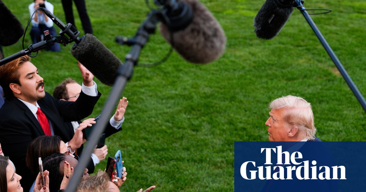 Trump walks away from the press after delivering another episode of ‘I’m Just Asking Questions About My Own Presidency.’