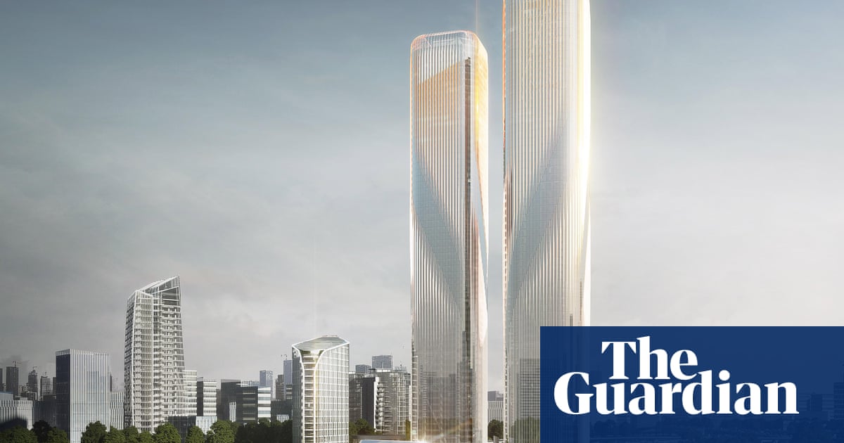 Seeing double: is Hangzhou's new construction the Chinese twin towers ...