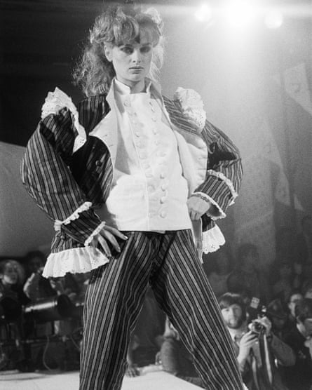 Vivienne Westwood/ World’s End Fashion Show at Olympia, London in 1981.