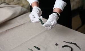 The objects uncovered at Wroxeter