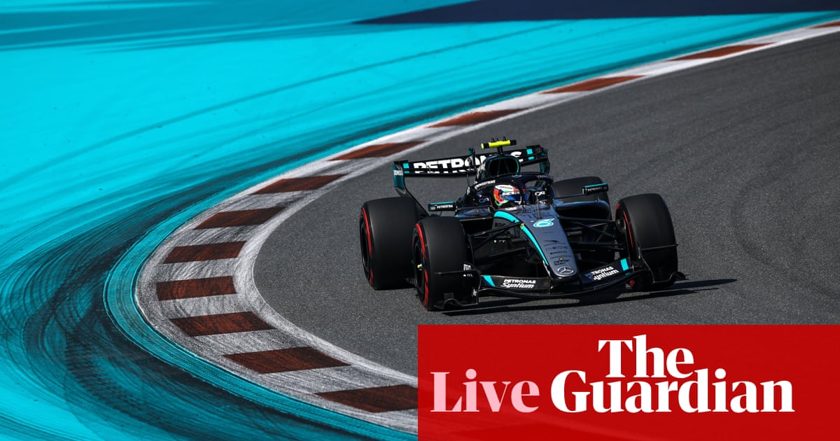 Miami Grand Prix: Antonelli pips Verstappen to pole after Norris wins sprint race – live