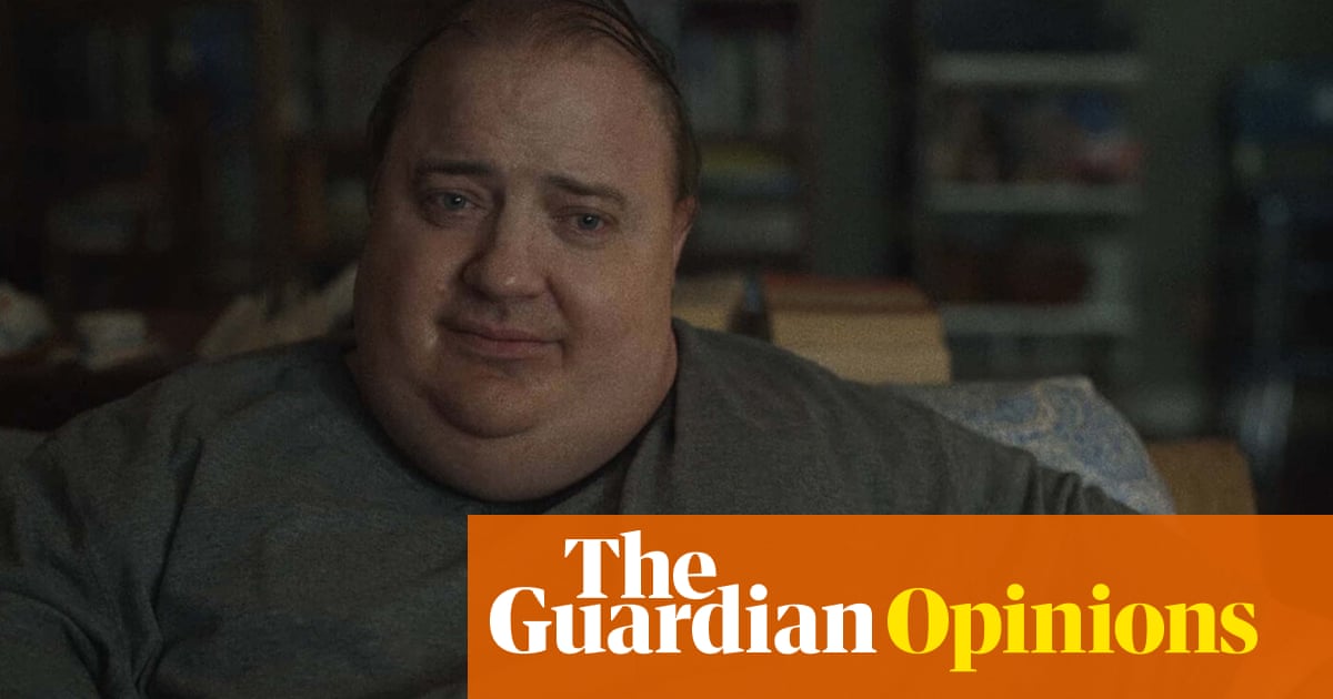 We're meant to find Brendan Fraser in a fat suit tragic, not funny. Is that really progress? | Phoebe-Jane Boyd