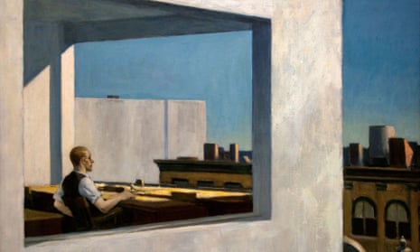 Office in a Small City by Edward Hopper, 1953.