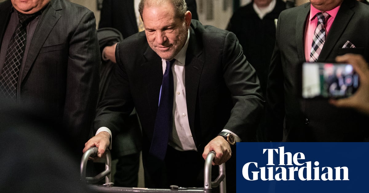 No chance Harvey: the charges against Weinstein are so serious his zimmer-frame shuffle just doesnt cut it