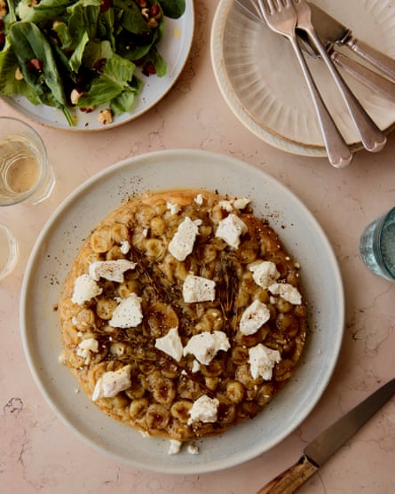 Ravinder Bhogal’s gooseberry tarte tatin.