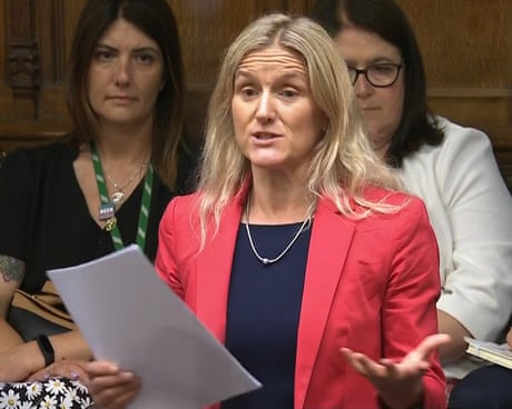 Labour MP Kim Leadbeater in the House of Commons