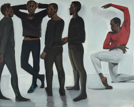 Lynette Yiadom-Boakye, A Transformation, 2022, at Tate Britain, London.