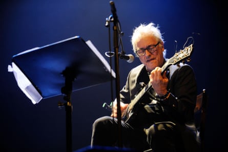 Marc Ribot playing in Oberhausen, Germany, in January.