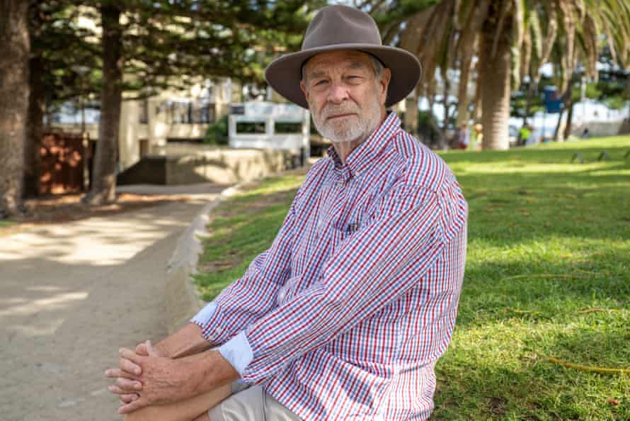 Edward Brannan at Cottesloe beach