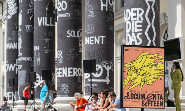 Documenta 15: Germany art fair chief resigns amid outrage over anti-Semitic works | Documenta Documenta 15: Germany art fair chief resigns amid outrage over anti-Semitic works | Documenta