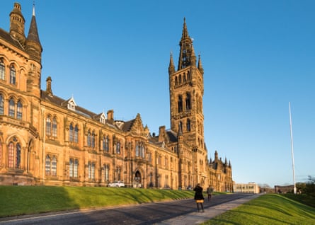 Glasgow University’s Gilbert Scott building.
