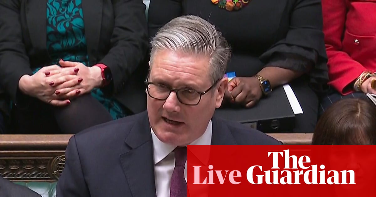 Starmer tells MPs he ‘will not yield’ over Greenland despite US pressure – UK politics live