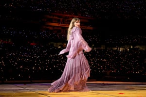Taylor Swift performs onstage for the opening night of Taylor Swift | The Eras Tour, Glendale, Arizona