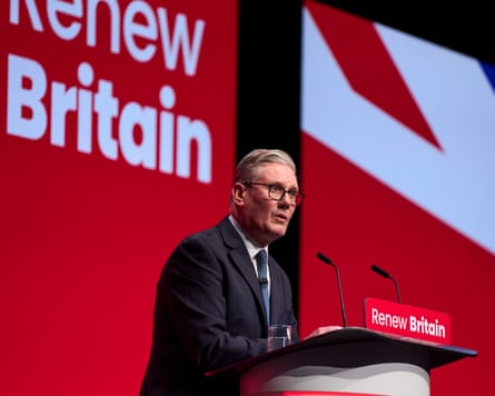 Keir Starmer at the Labour party conference