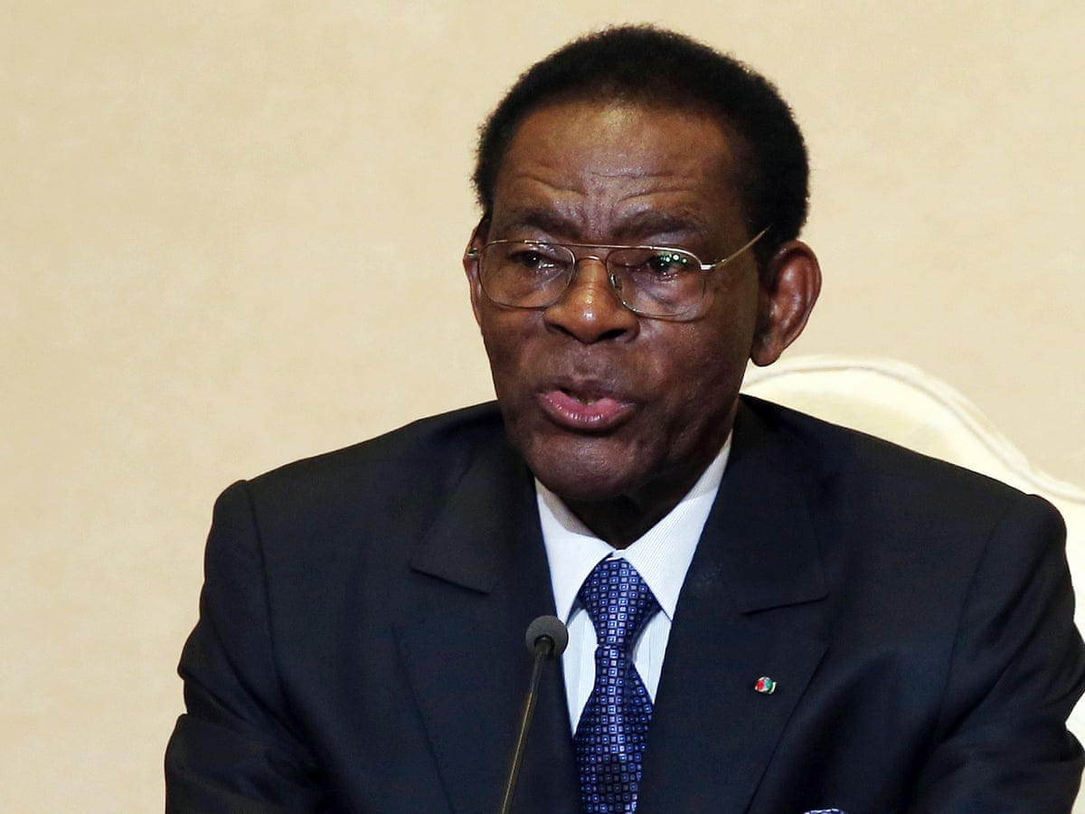Equatorial Guinean President Teodoro Obiang Nguema, 80, on Sunday contested an election for a sixth consecutive term in office.