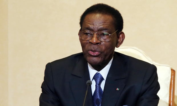 President Teodoro Obiang Nguema Mbasogo.