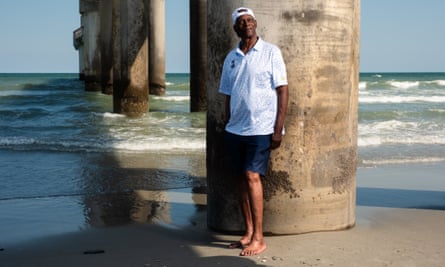 Bob Beamon on the beach