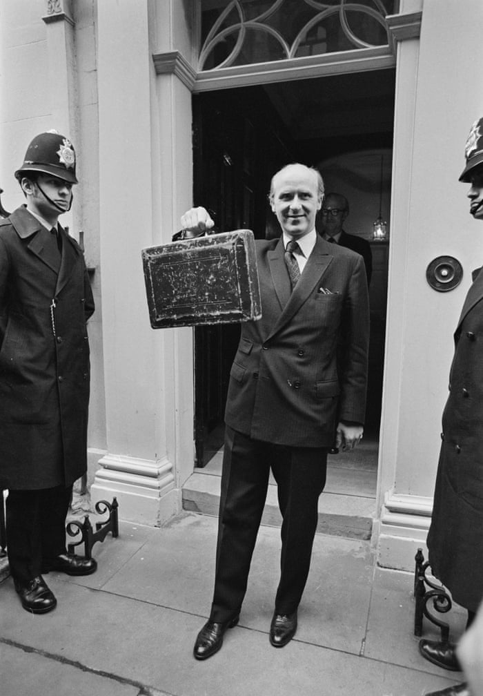 Anthony Barber, photographed as chancellor in 1971.