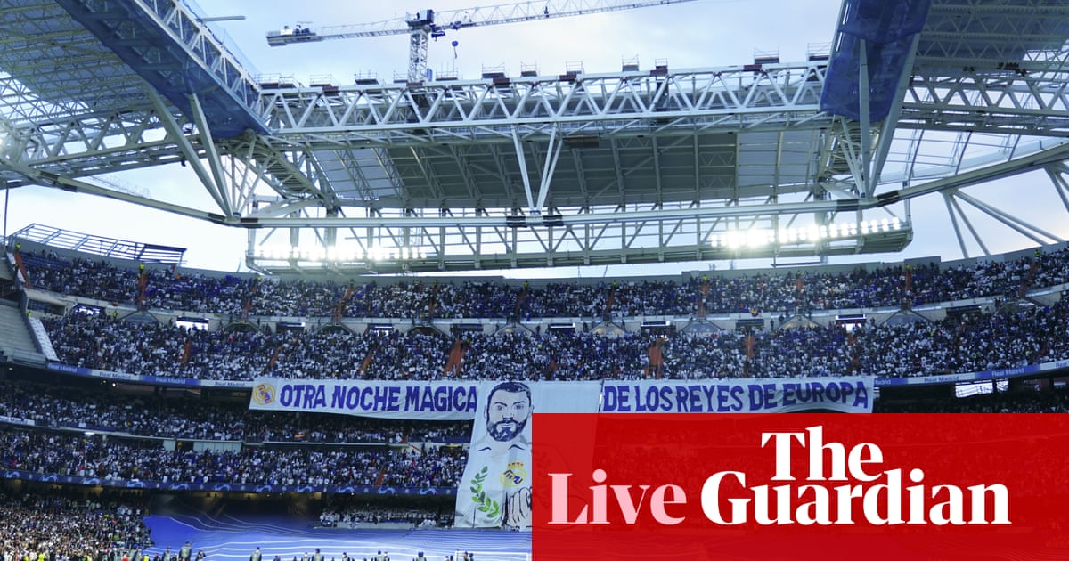 Real Madrid v Manchester City: Champions League semi-final, second leg – live! - The Guardian