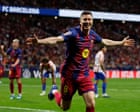 European football: Barcelona stretch lead after shock defeat for Real Madrid