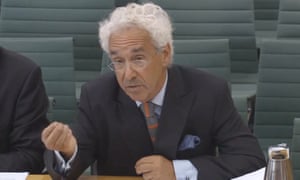 Sir Alan Moses during an appearance before the Commons culture select committee.