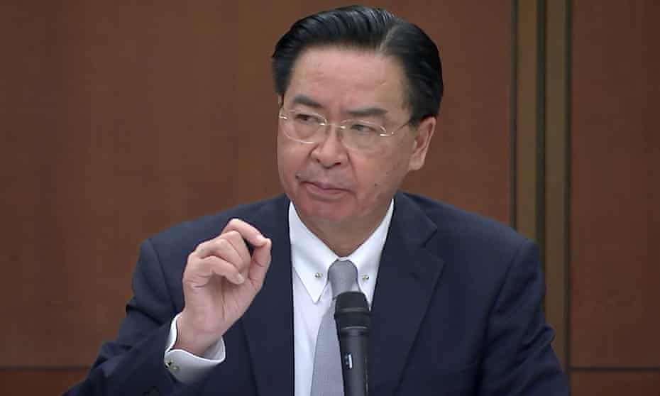 Taiwan’s foreign minister, Joseph Wu: ‘We are willing to defend ourselves without any questions.’