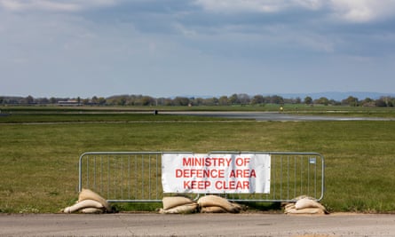 The town’s disused RAF base is to be converted to housing for asylum seekers, but details are emerging of plans to detain some of them there.