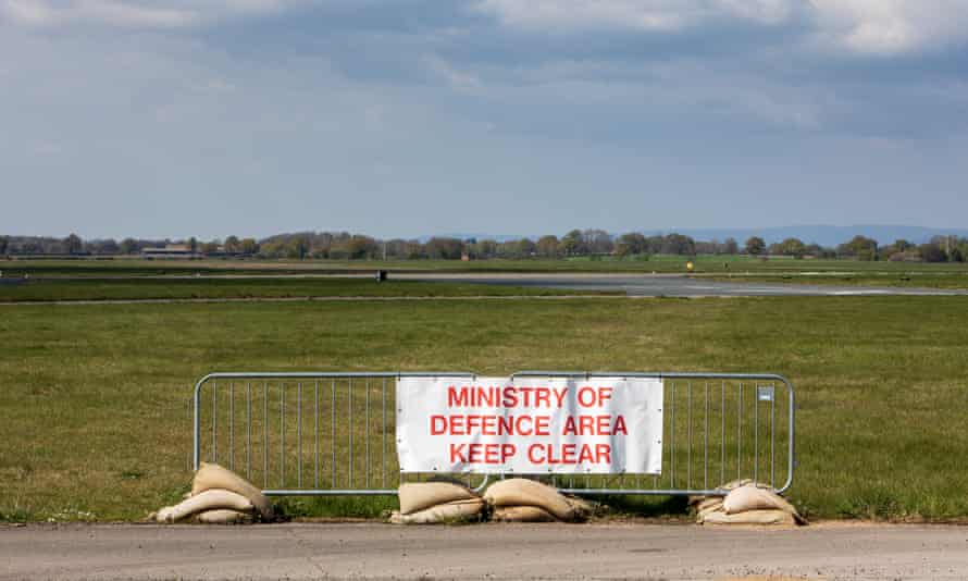 The town’s disused RAF base is to be converted to housing for asylum seekers, but details are emerging of plans to detain some of them there.