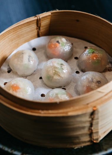 Vow Foods’ ‘Kangaroo crystal dumpling’, with a filling grown from kangaroo cell cultures